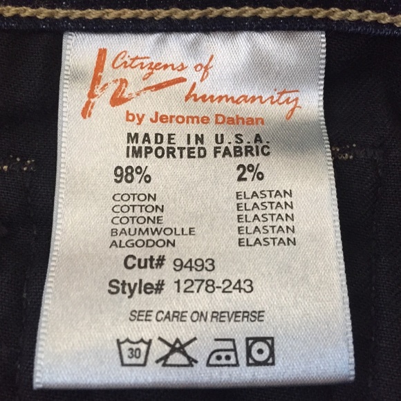 Citizens of Humanity Jeans AVA Straight Size 26 - Picture 10 of 15